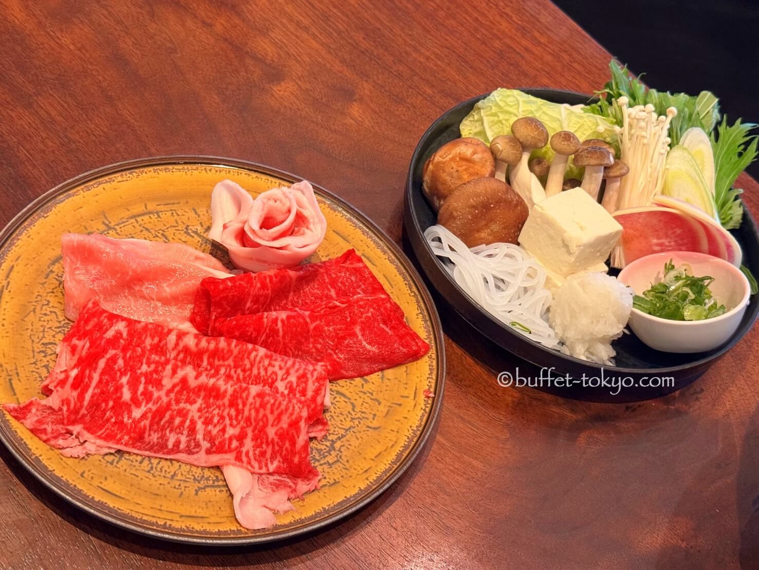 実食取材《SHARI 東急歌舞伎町タワー》しゃぶしゃぶ食べ放題で黒毛和牛サーロイン（ビュッフェ東京.com）