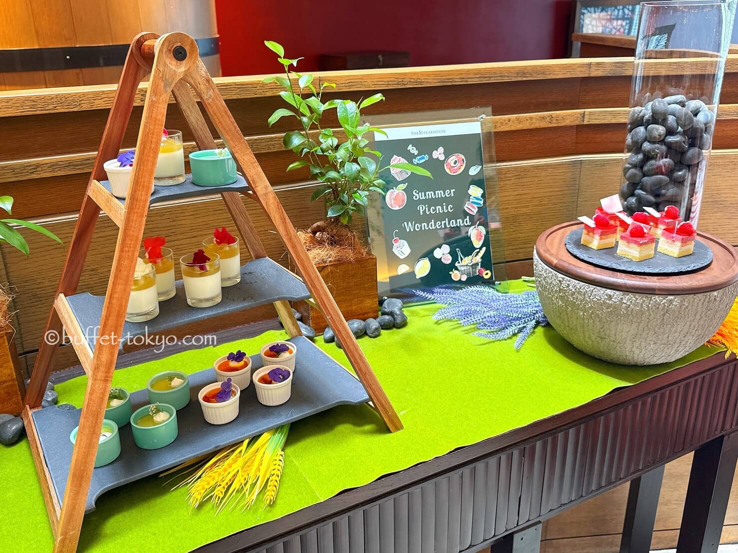 実食取材《ピクニックセット＆スイーツブッフェ》ANAインターコンチネンタルホテル東京「ザ・ステーキハウス」