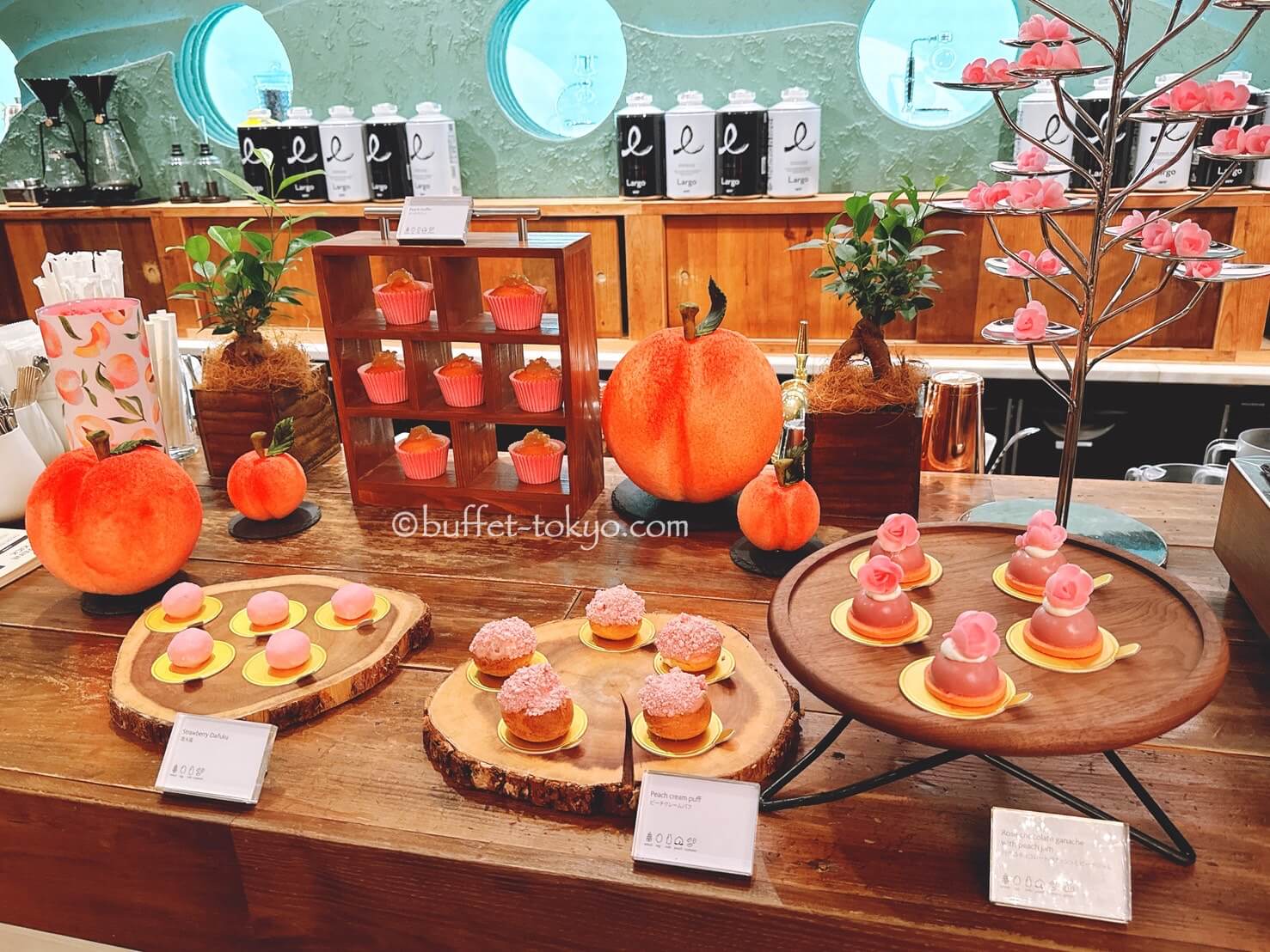 実食取材《ピーチスイーツブッフェ》2025年に東京で桃ビュッフェ＆ピーチかき氷を楽しむならブリュワーズ！